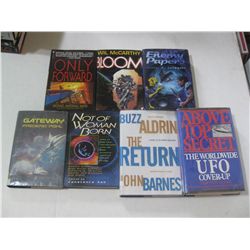 Lot of 7 Fantasy & Sci-Fi  Hardcover Books
