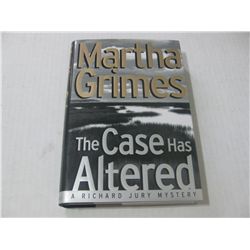 THE CASE HAS ALTERED First Edition Hardcover Book HAND SIGNED by Martha Grimes