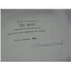 Image 3 : THE HOPE Limited Special Edition Numbered 291/300 Hardcover Book HAND SIGNED by Herman Wouk