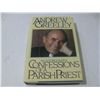 Image 1 : CONFESSIONS OF A PARISH PRIEST Hardcover Book HAND SIGNED by Andrew Greeley