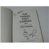 Image 2 : THE THINGS THEY CARRIED Softcover Book HAND SIGNED by Tim O’Brien