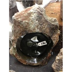 SPRING STONE FAMILY CIRCLE, POLISHED AND UNFINISHED STONE.