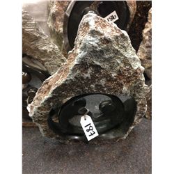 SPRING STONE FAMILY CIRCLE, POLISHED AND UNFINISHED STONE.