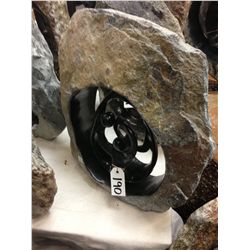 SPRING STONE FAMILY CIRCLE, POLISHED AND UNFINISHED STONE.