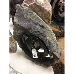 SPRING STONE FAMILY CIRCLE, POLISHED AND UNFINISHED STONE.