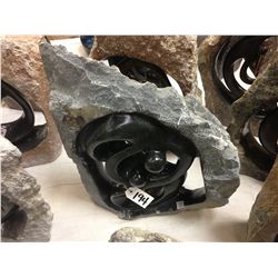 SPRING STONE FAMILY CIRCLE, POLISHED AND UNFINISHED STONE.