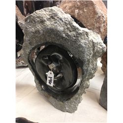 SPRING STONE FAMILY CIRCLE, POLISHED AND UNFINISHED STONE.