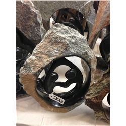 SPRING STONE FAMILY CIRCLE, POLISHED AND UNFINISHED STONE.