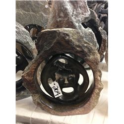 SPRING STONE FAMILY CIRCLE, POLISHED AND UNFINISHED STONE.