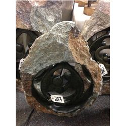 SPRING STONE FAMILY CIRCLE, POLISHED AND UNFINISHED STONE.