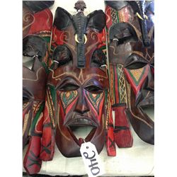 ELEPHANT MASK, AFRICAN MAHOGANY