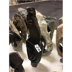 SPRING STONE HAND CARVED. 27  TALL