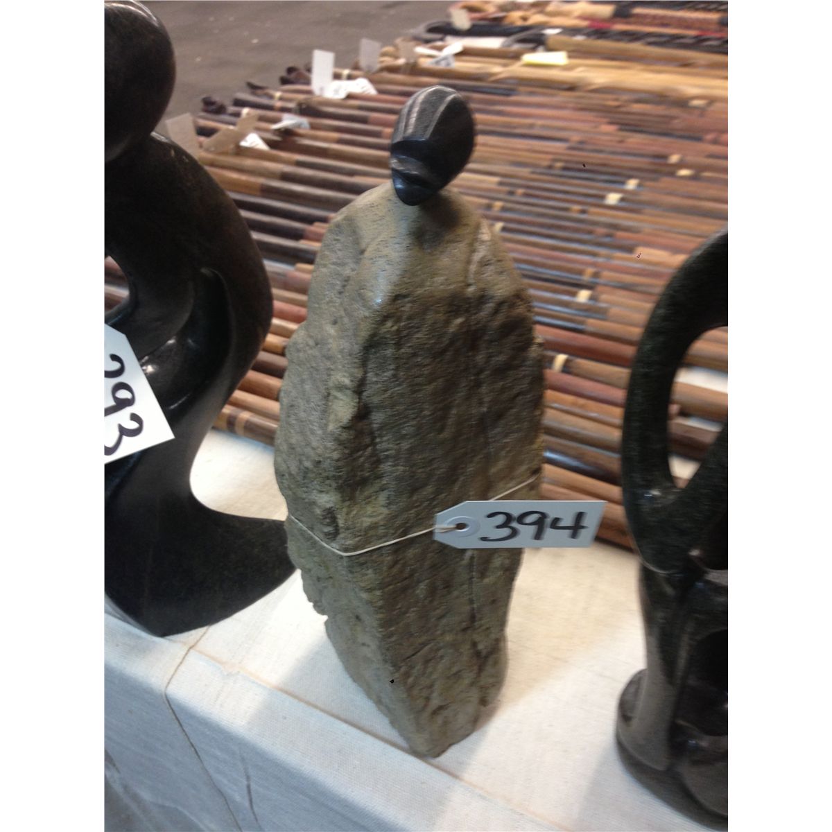 SPRINGSTONE, HAND CARVED STATUE 13