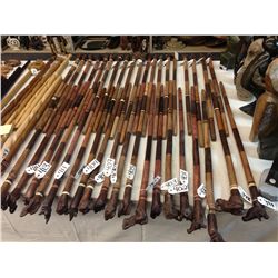 AFRICAN MAHAGONY WALKING STICK