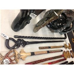 KENYAN EBONY WALKING STICK