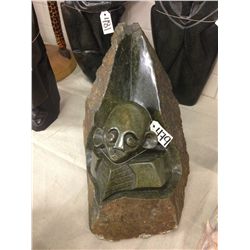 OPAL STONE, FRIENDSHIP, HAND CARVED 13" TALL