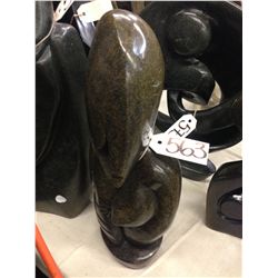 SPRING STONE, HAND CARVED 16" TALL