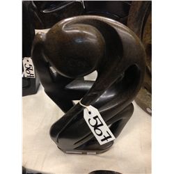 SPRING STONE HAND CARVED THINKER 16" TALL