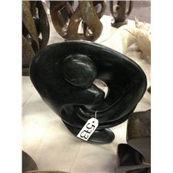 OPAL STONE, FAMILY CIRCLE HAND CARVED 16" TALL