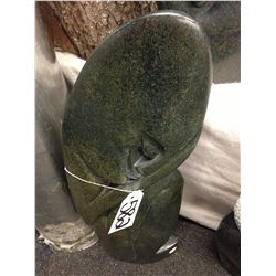 SPRING STONE MOTHER AND CHILD, HAND CARVED 20" TALL