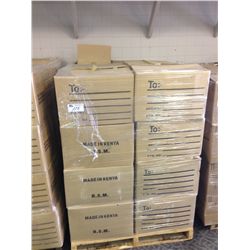 PALLET OF ASSORTED AFRICAN FIGURES, SCULPTURES AND COLLECTABLES. EACH PALLET CONTAINS  HUNDREDS OF