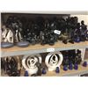 Image 2 : 3 SHELVES OF ASSORTED AFRICAN COLLECTABLES, HUNDREDS OF DOLLARS IN RETAIL VALUE IN EACH LOT