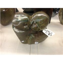 OPAL STONE, HAND CARVED "LOVERS" 10" TALL