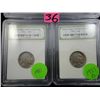 Image 2 : Slabbed Buffalo Nickels - 4 Pieces