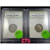 Image 3 : Slabbed Buffalo Nickels - 4 Pieces
