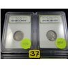 Image 3 : Slabbed Buffalo Nickels - 4 Pieces