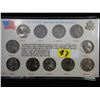 US Silver Wartime Nickel Set - 11 Pieces