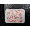 Image 2 : Civil War Spencer Carbine Cartridge in Display