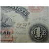 Image 2 : Authentic Confederate Virginia One Dollar Note