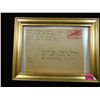 Image 1 : Framed WWII Letter Home