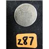 Image 2 : 1805 Spanish Silver 1 Reale Colonial Coin