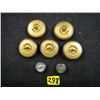 Image 2 : World War II Marine Officer Buttons - 7 Pieces