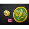 Image 1 : WWII Patch and Button Lot - 2 Pieces