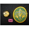Image 2 : WWII Patch and Button Lot - 2 Pieces