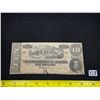 Image 1 : Authentic Confederate Ten Dollar Note