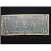 Image 2 : Authentic Confederate Ten Dollar Note
