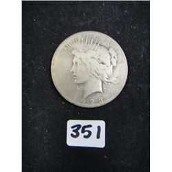 1923 Peace Dollar