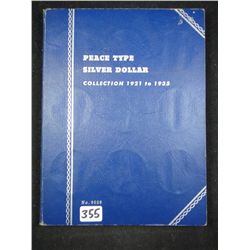 Whitman Peace Dollar 3-Fold Holder