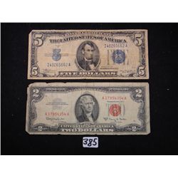 Red Seal and Silver Certificate Lot