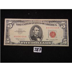 Five Dollar Red Seal Note
