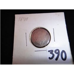 1898 Barber Dime