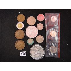 Mixed Coin and Token Lot