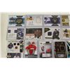 Image 2 : LOT OF 15 AUTHENTIC NFL AND NHL SIGNATURE AND JERSEY CARDS