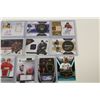 Image 3 : LOT OF 15 AUTHENTIC NFL AND NHL SIGNATURE AND JERSEY CARDS