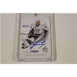 2009-10 STEVE STAMKOS SP AUTHENTIC #79 22/30