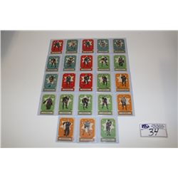 1933-34 OPC V304 NEAR COMPLETE SET (23/24 CARDS) MISSING #64 G. BRYDSON